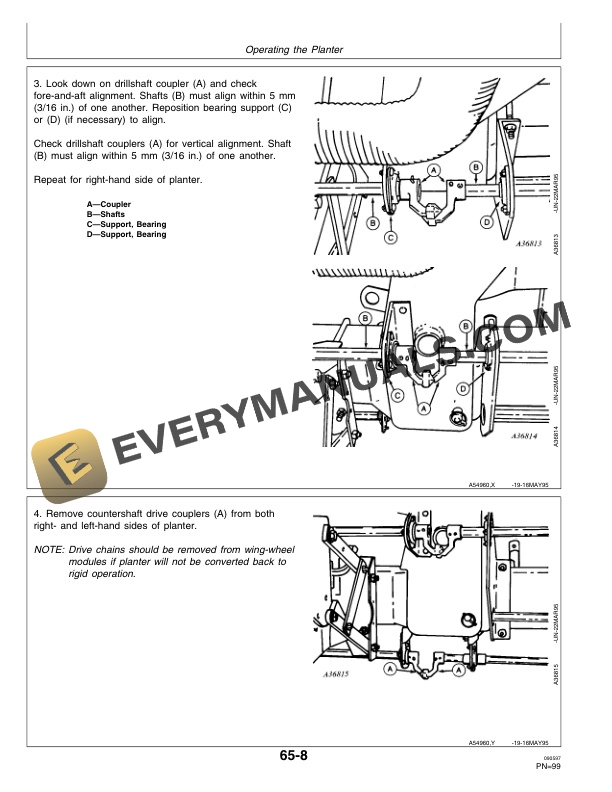 John Deere 1720 Stack Fold MaxEmerge Plus Integral Planter Operator Manual OMA60131 2