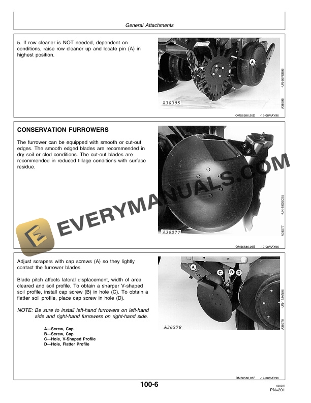 John Deere 1720 Stack Fold MaxEmerge Plus Integral Planter Operator Manual OMA60131 3
