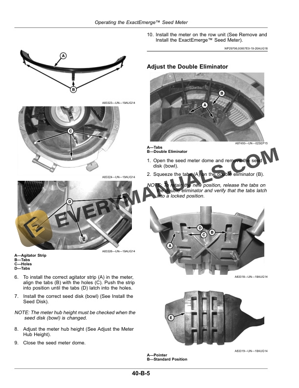 John Deere 1725NT ExactEmerge and MaxEmerge 5E Planter Operator Manual OMA120363 4 John Deere 1725NT ExactEmerge and MaxEmerge 5e Planter Operator Manual OMA120363-2
