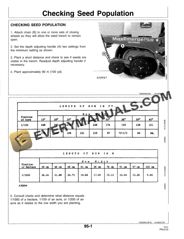 John Deere 1730 MaxEmerge Plus Integral Planter Operator Manual OMA60133 3