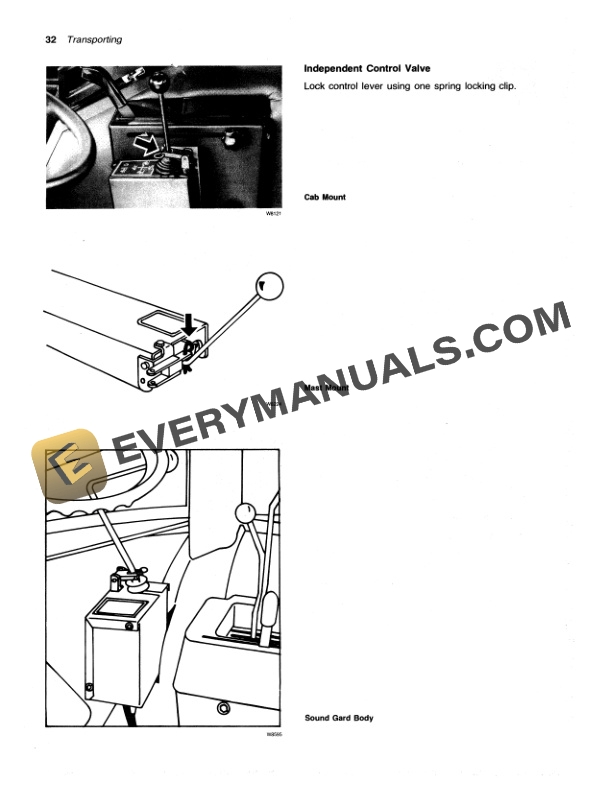 John Deere 175 Farm Loader Operator Manual OMW28507 2