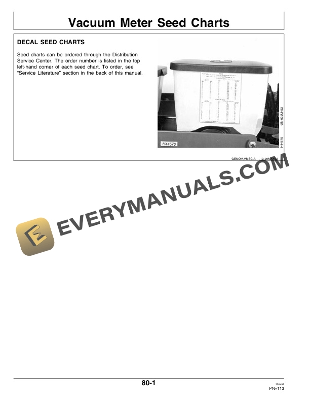John Deere 1750 MaxEmerge Plus Drawn Conservation 6 Operator Manual OMA60113 2