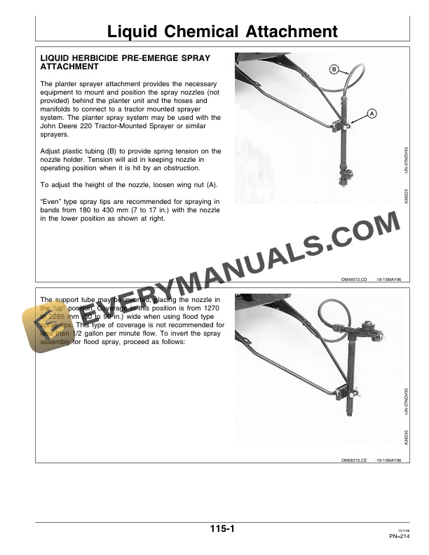 John Deere 1750 MaxEmerge Plus Drawn Standard 4 Operator Manual OMA56572 3
