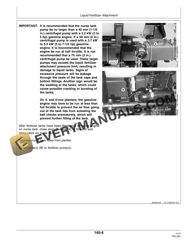 John Deere 1750 MaxEmerge Plus Std. and Cons. 4 Operator Manual OMA64339 3