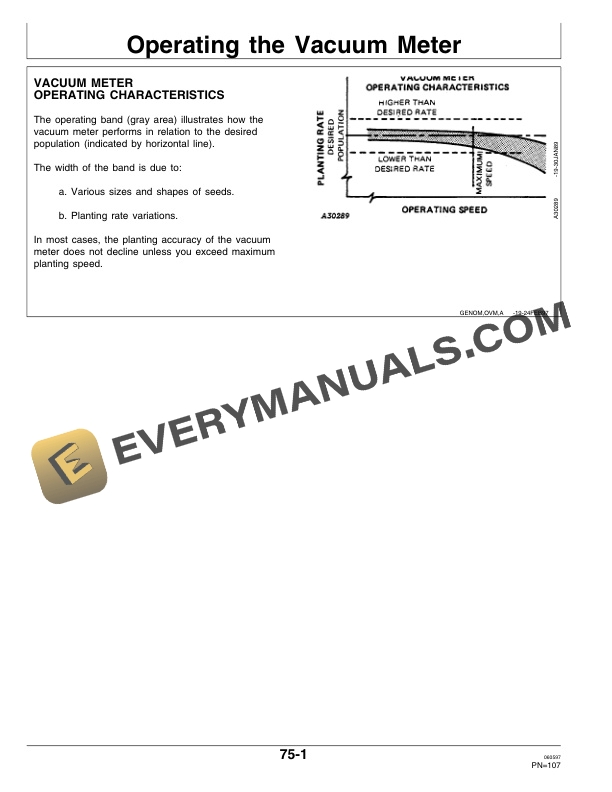 John Deere 1770 Front Fold MaxEmerge Plus Drawn Conservation Planter 12 Operator Manual OMA60115 2