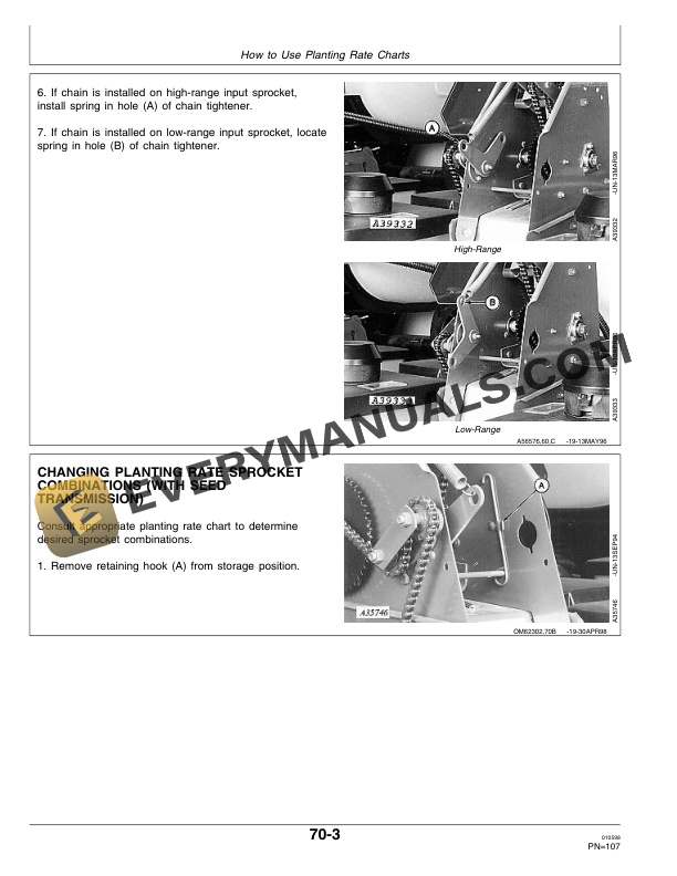John Deere 1770 Front Fold MaxEmerge Plus Drawn Conservation Planter 12 Operator Manual OMA62302 2