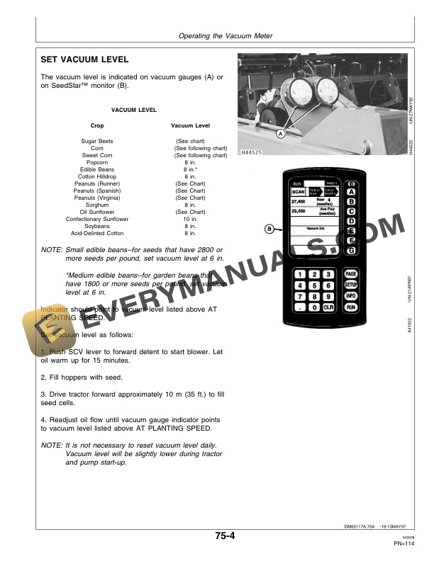 John Deere 1770 MaxEmerge Plus Drawn Conservation 12 Operator Manual OMA62304 2