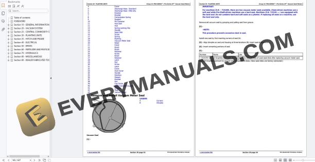 John Deere 1770NT 1770NT CCS 12-Row Planter Repair Technical Manual TM2183 PDF 5 John Deere 1770NT 1770NT CCS 12-Row Planter Repair Technical Manual TM2183 PDF - Image 3