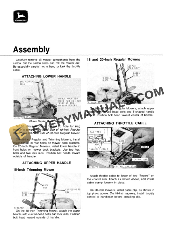 John Deere 18 and 20 Inch Rotary Mowers Operator Manual OMM47739 3