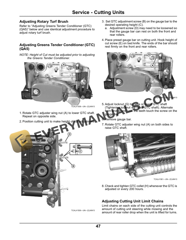 John Deere 180 E-Cut, 220 E-Cut Hybrid Walk Greens Mower Operator Manual OMTCU38875 4 John Deere 180 E-Cut and 220 E-Cut Hybrid Walk Greens Mower Operator Manual OMTCU38875-2
