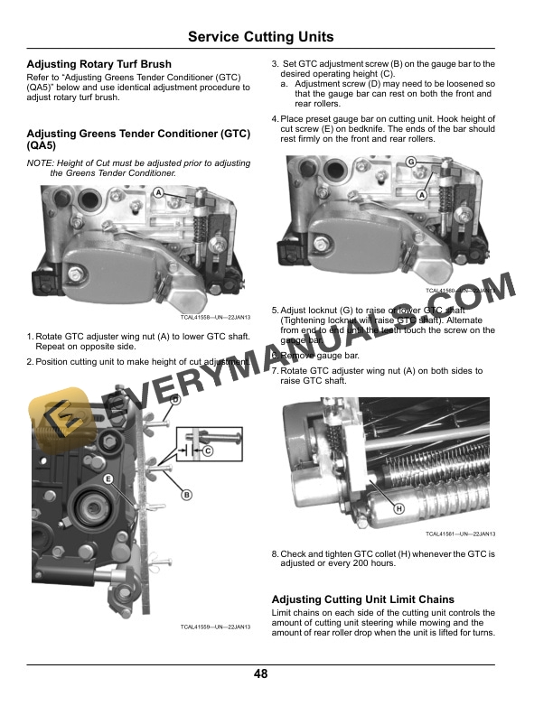 John Deere 180 E-Cut, 220 E-Cut Hybrid Walk Greens Mower Operator Manual OMTCU40494 4 John Deere 180 E-Cut and 220 E-Cut Hybrid Walk Greens Mower Operator Manual OMTCU40494-2