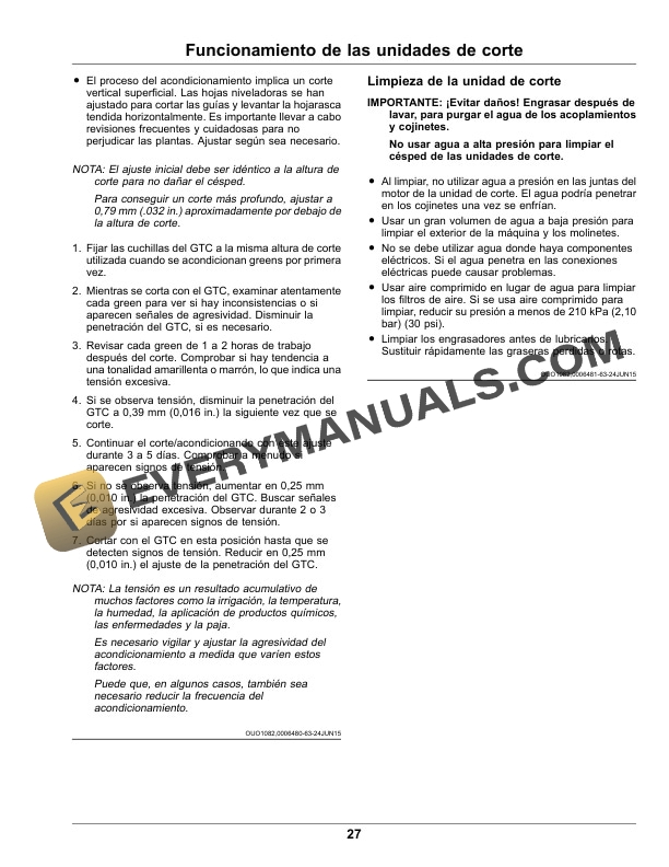 John Deere 180 E-Cut, 220 E-Cut Hybrid Walk Greens Mower Operator Manual OMUC27590 5 John Deere 180 E-Cut and 220 E-Cut Hybrid Walk Greens Mower Operator Manual OMUC27590-3