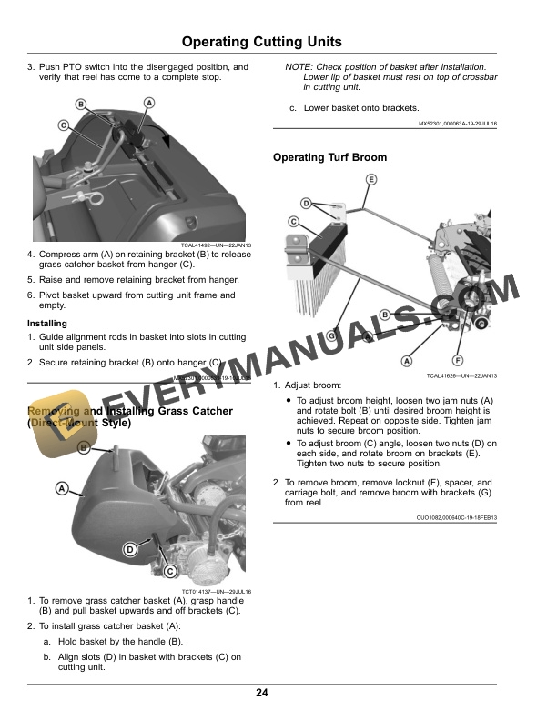 John Deere 180 E-Cut, 220 E-Cut Hybrid Walk Greens Mower Operator Manual OMUC33545 4 John Deere 180 E-Cut and 220 E-Cut Hybrid Walk Greens Mower Operator Manual OMUC33545-2