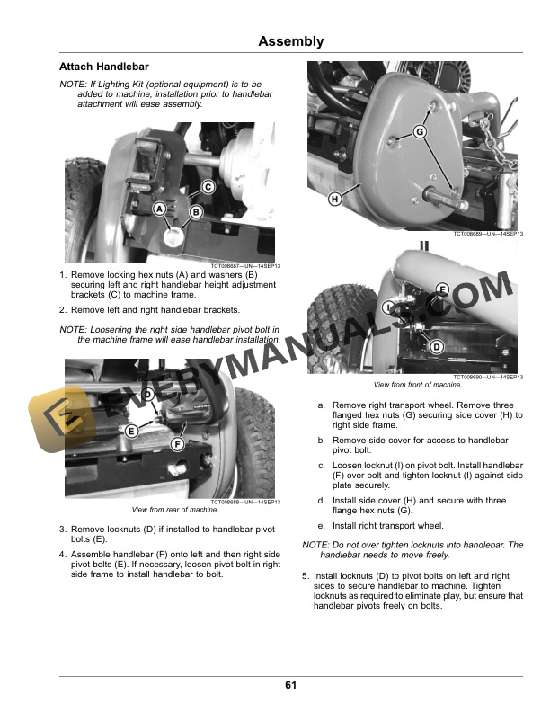 John Deere 180 E-Cut, 220 E-Cut Hybrid Walk Greens Mower Operator Manual OMUC33550 5 John Deere 180 E-Cut and 220 E-Cut Hybrid Walk Greens Mower Operator Manual OMUC33550-3