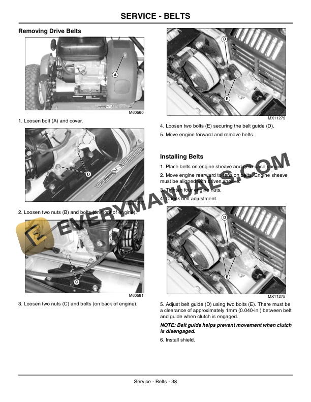 John Deere 180C, 220C, 260C Walk-Behind Greensmower Operator Manual OMTCU22823 4 John Deere 180C, 220C and 260C Walk-Behind Greensmower Operator Manual OMTCU22823-2