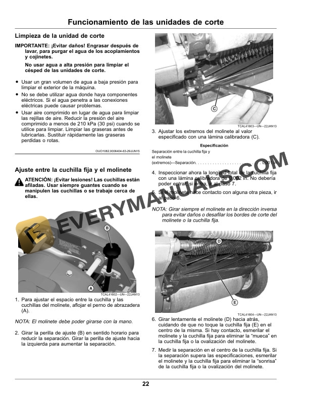 John Deere 180SL, 220SL, 260SL PrecisionCut Walk Greens Mower Operator Manual OMUC20545 5 John Deere 180SL, 220SL, and 260SL PrecisionCut Walk Greens Mower Operator Manual OMUC17236-3