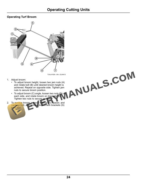 John Deere 180SL, 220SL, 260SL PrecisionCut Walk Greens Mower Operator Manual OMTCU37250 4 John Deere 180SL, 220SL, and 260SL PrecisionCut Walk Greens Mower Operator Manual OMUC33512e-2