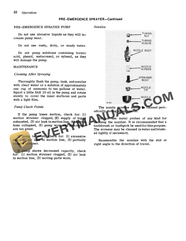 John Deere 186W and 186WL FERTILIZER UNIT Operator Manual OMB25118 3