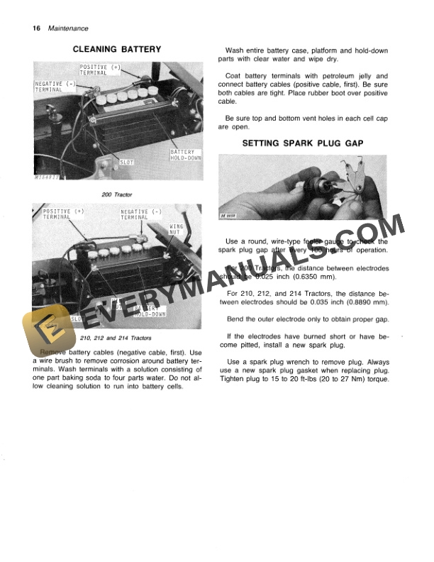 John Deere 200 210 212 AND 214 LAWN AND GARDEN TRACTORS Operator Manual OMM48245 3