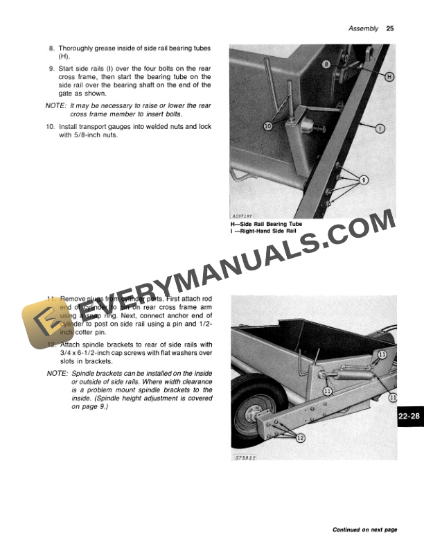 John Deere 200 HYDRAULIC CONTROLLED SCRAPER Operator Manual OMA40219 3