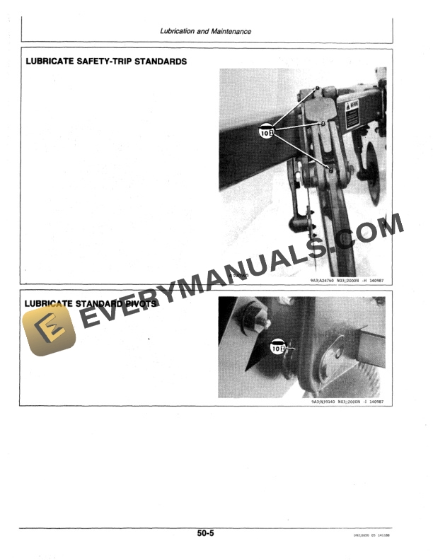 John Deere 2000 SEMI INTEGRAL MOLDBOARD PLOW Operator Manual OMN200112 3