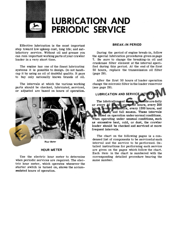 John Deere 2010 CRAWLER LOADERS Operator Manual OMT19257 2