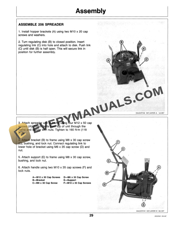 John Deere 206 AND 209 SPREADER Operator Manual OMET13619 3