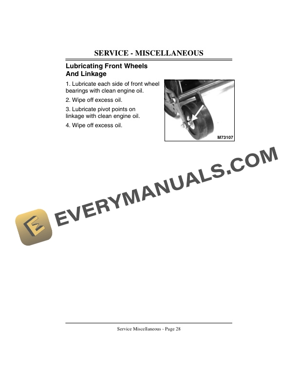 John Deere 20SR7 Reel Mower Operator Manual OMM120416 3