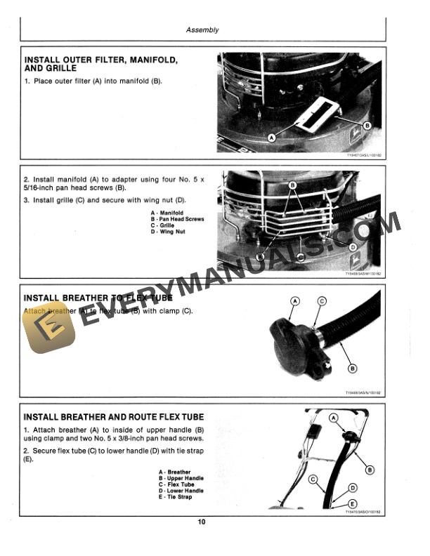 John Deere 21 INCH COMMERCIAL WALK BEHIND ROTARY MOWER Operator Manual OMTY20589 2