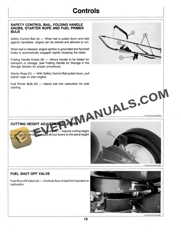 John Deere 21 INCH COMMERCIAL WALK BEHIND ROTARY MOWER Operator Manual OMTY20663 2