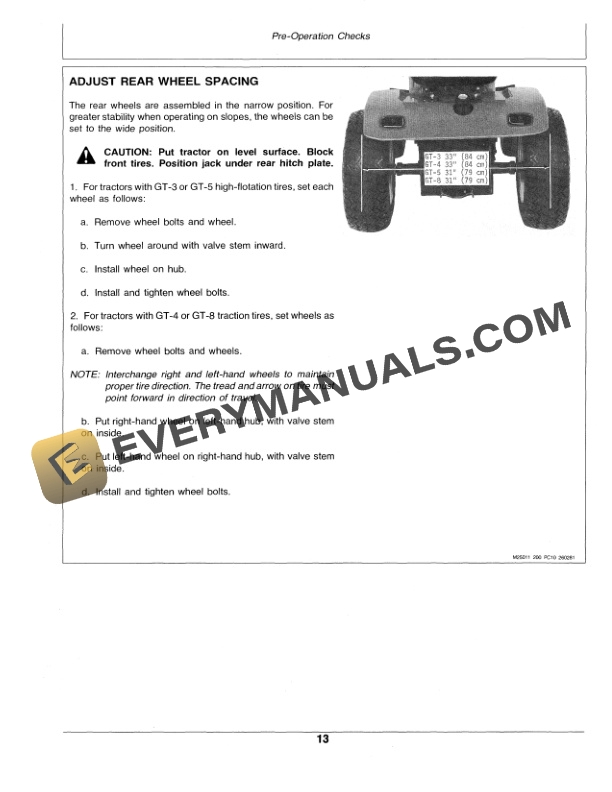 John Deere 210 212 214 AND 216 LAWN AND GARDEN TRACTORS Operator Manual OMM83517 2