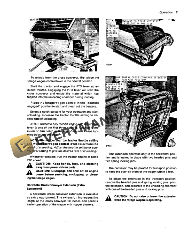 John Deere 214 AND 216 FORAGE WAGON Operator Manual OMW21341 2