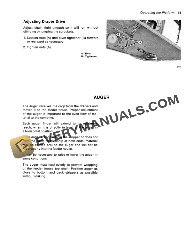 John Deere 218 DRAPER PLATFORM Operator Manual OMH114170 2