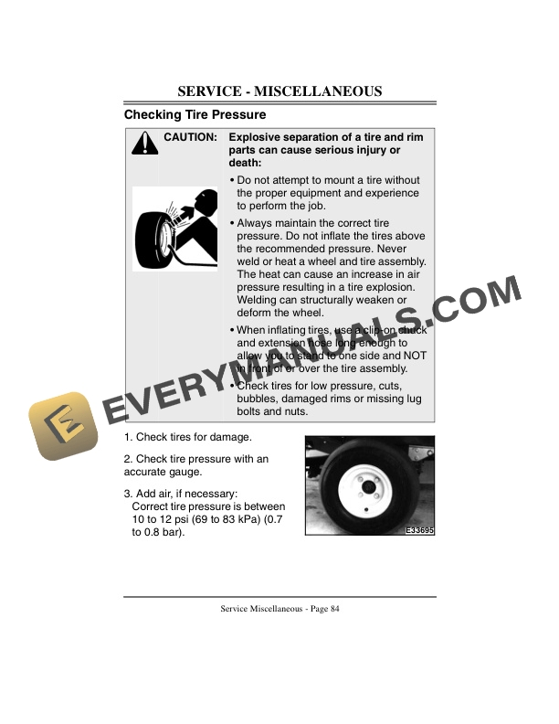 John Deere 2243 Diesel Professional Greensmower Serial No. 956136 Operator Manual OMMT1893 3