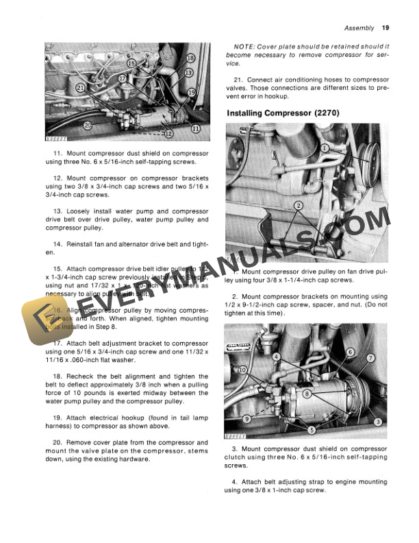 John Deere 2250 AND 2270 HYDROSTATIC DRIVE WINDROWER Operator Manual OME53937 3