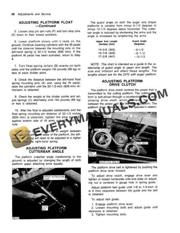 John Deere 2250 AND 2270 HYDROSTATIC DRIVE WINDROWERS Operator Manual OME57516 2