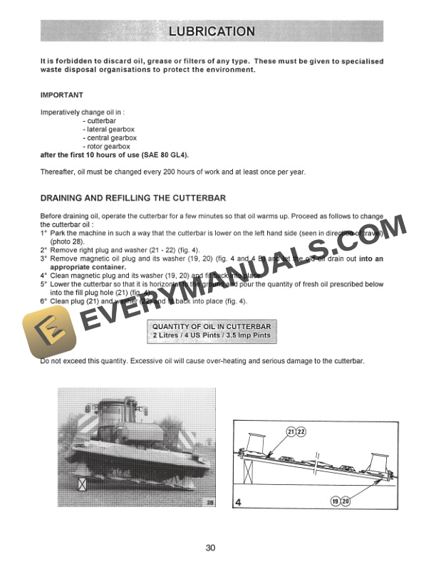 John Deere 228 Front Mower Conditioner Operator Manual OMCC40732 3