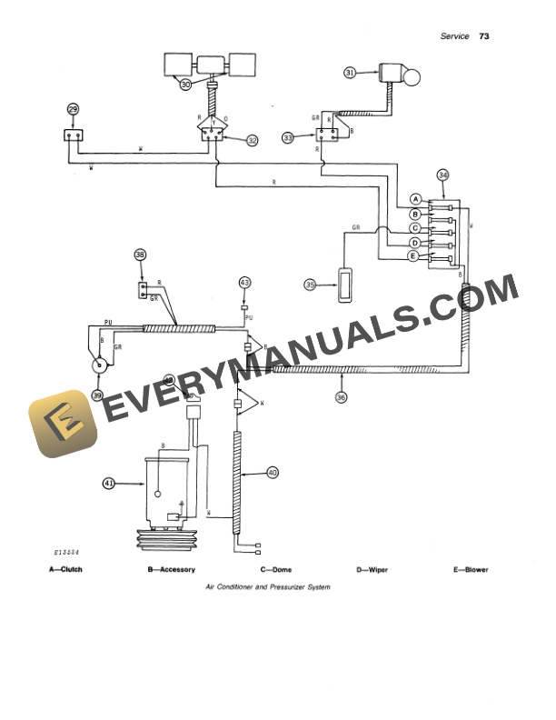John Deere 2280 HYDROSTATIC DRIVE WINDROWER Operator Manual OME66221 3