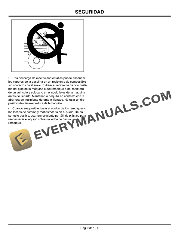 John Deere 22B Walk Behind Greensmower Trailer Operator Manual OMTCU16928 3