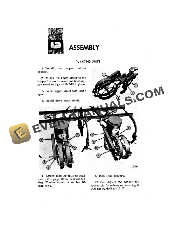 John Deere 23C UNIT PLANTER Operator Manual OMB25424 3
