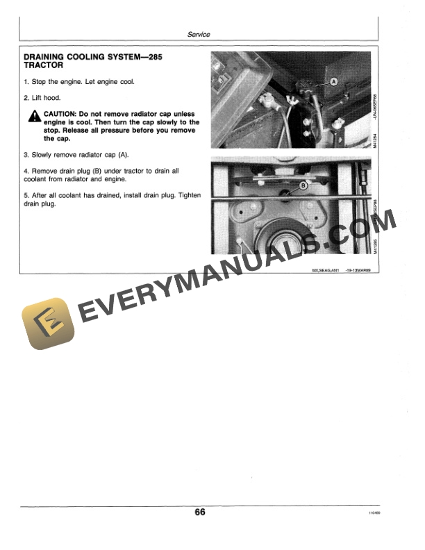 John Deere 240 260 265 and 285 Lawn and Garden Tractors Operator Manual OMM79648 3