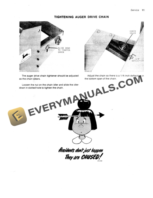 John Deere 240 ROTARY SNOW PLOW Operator Manual OMGA10358 3