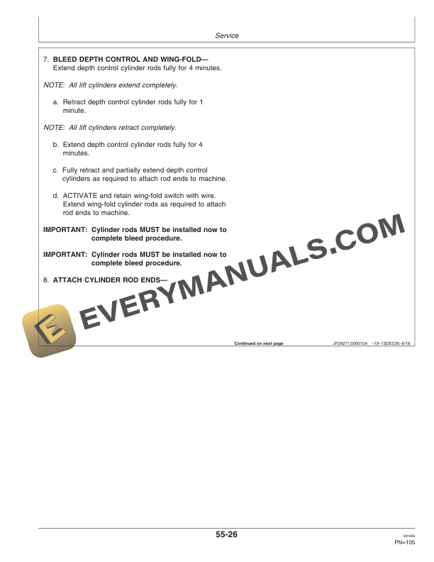 John Deere 2410 Chisel Plow Operator Manual OMN300488 3