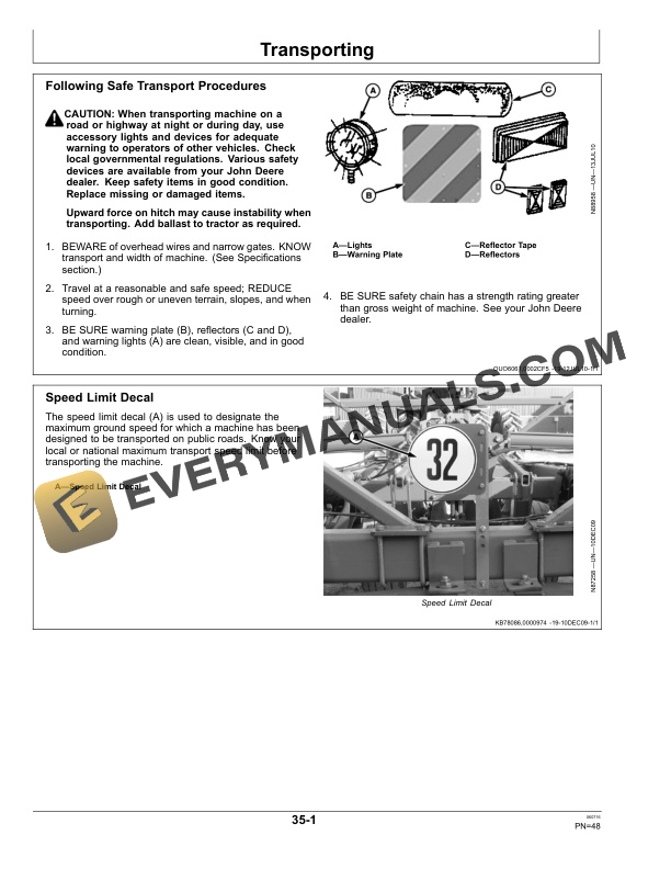 John Deere 2410 Chisel Plow Operator Manual OMN403091 4 John Deere 2410 Chisel Plow Operator Manual OMN403091-2