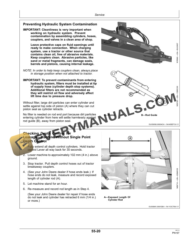 John Deere 2410 Chisel Plow Operator Manual OMN403091 5 John Deere 2410 Chisel Plow Operator Manual OMN403091-3