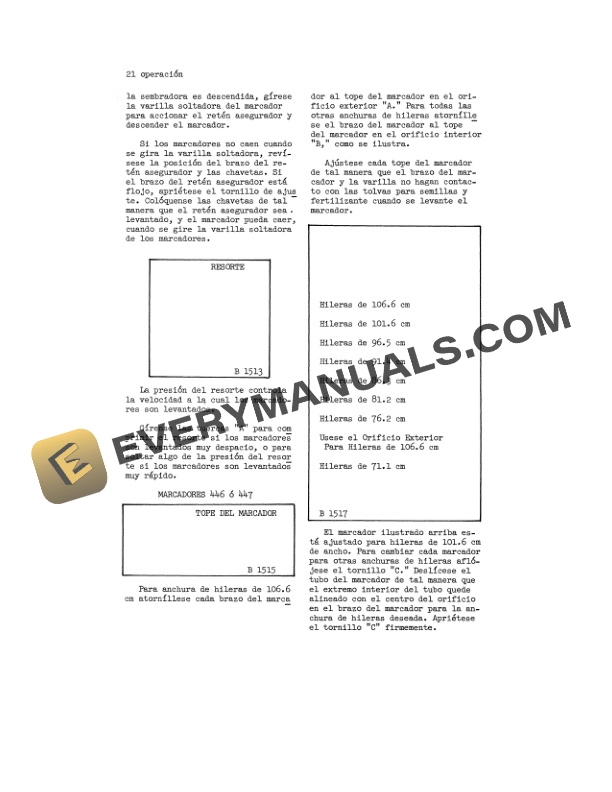 John Deere 246 and 446 Corn Planter 247 and 447 Cotton and Corn Planter Operator Manual OMB25201 2