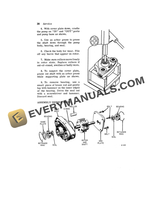 John Deere 25 3 POINT HITCH SPRAYER Operator Manual OMB25280 3