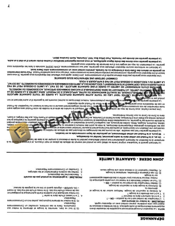 John Deere 250G UT03808 Generators Operator Manual OMPS19836A 3