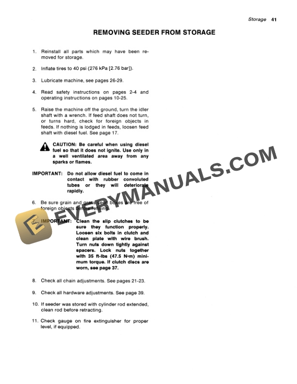 John Deere 251 POWR TILL SEEDER Operator Manual OMN200002 3