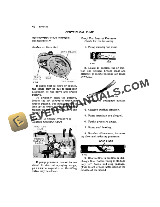 John Deere 25A 3 POINT HITCH SPRAYER Operator Manual OMB25337 3